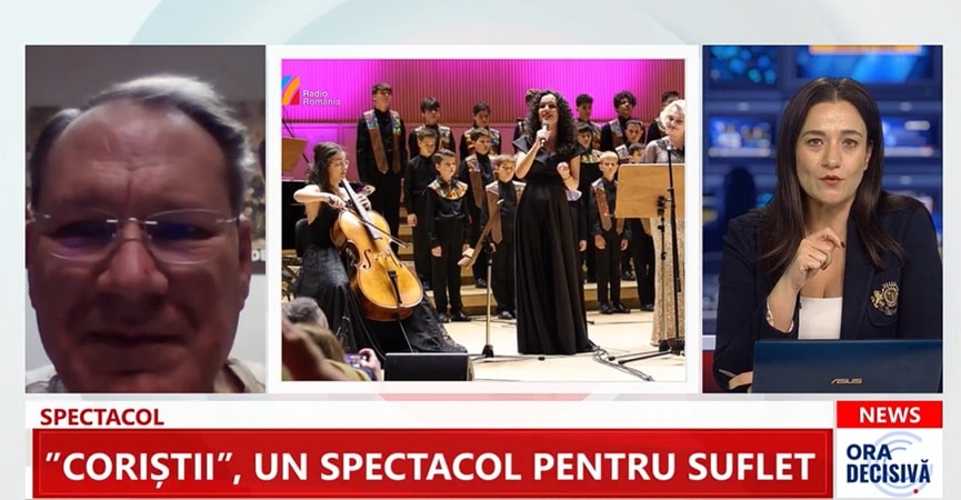 „Coriștii”, un spectacol pentru suflet, la Constanța! Liviu Ofițeru a povestit la Dotto TV despre muzica care inspiră și schimbă destine