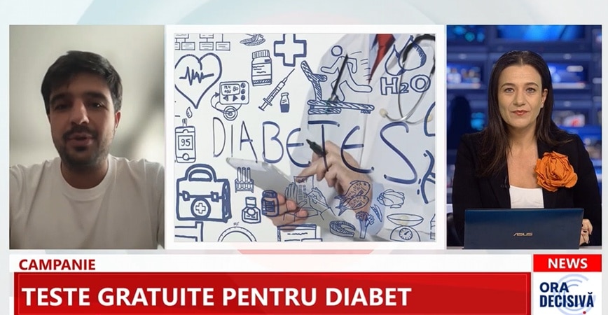 Teste gratuite pentru depistarea diabetului în județul Constanța. Dr. Alexandru Covaciu a explicat la DOTTO TV în ce localități va ajunge Caravana cu Medici