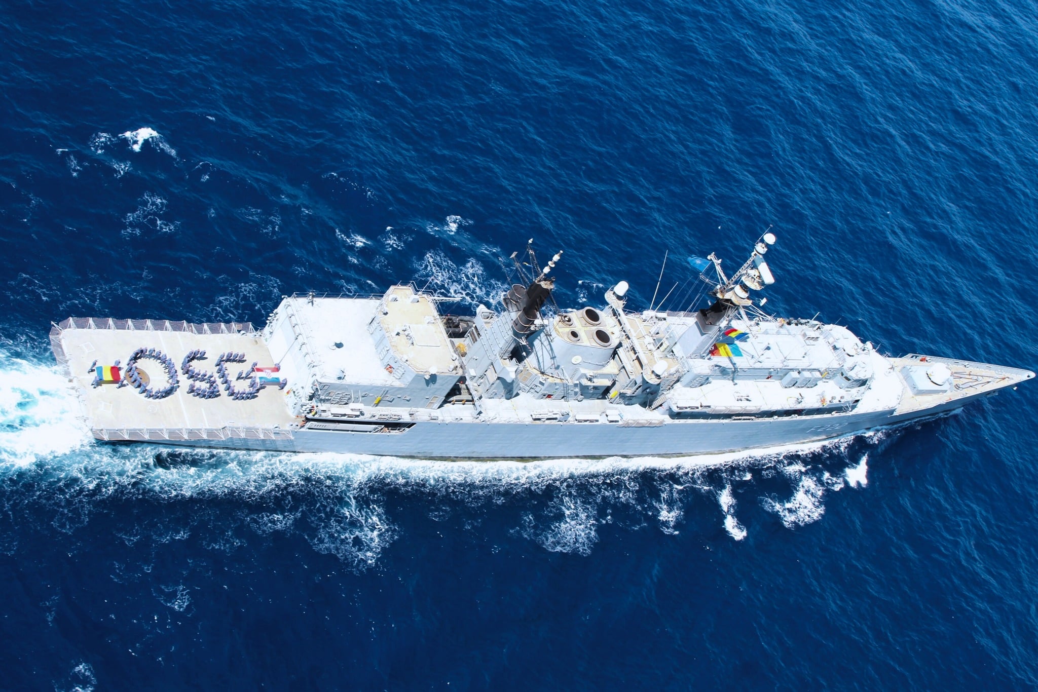 Fregata „Regina Maria”, final de misiune NATO