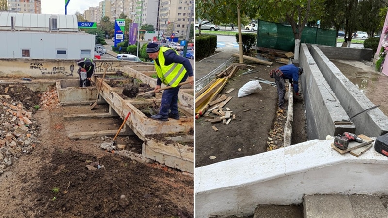 CONSTANȚA. Lucrări de reparații și reamenajare în zonele Delfinariu și Boema