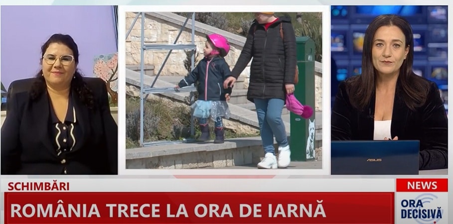 DEZBATERE DOTTO TV. Cum ne afectează trecerea la ora de iarnă. Sfaturile psihologului Cristina Dincu pentru a trece mai ușor peste această schimbare