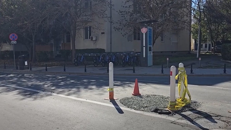 CONSTANȚA. Trafic afectat în zona peninsulară din cauza surpării asfaltului: autobuzele liniei 42 întorc la Poarta 1
