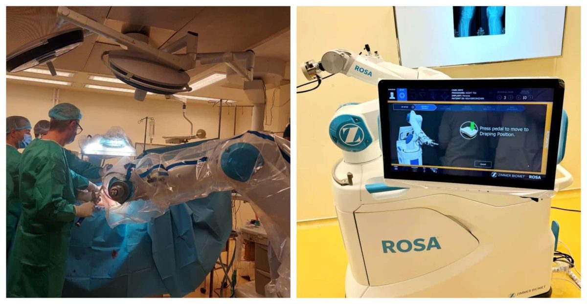 Lucruri bune și la Constanța! Spitalul Județean, primul centru medical din România care realizează protezarea de șold cu ajutorul robotului ROSA