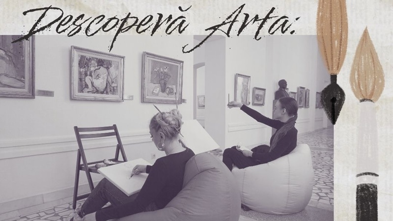 O nouă serie de ateliere de studiu și creație artistică, pentru adulți, la Muzeul de Artă Constanța