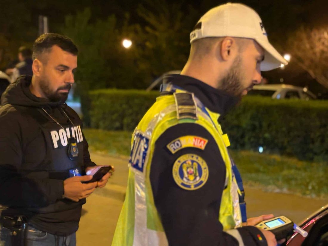 Acțiuni de amploare ale polițiștilor constănțeni: aproape o mie de amenzi și zeci de permise reținute în weekend