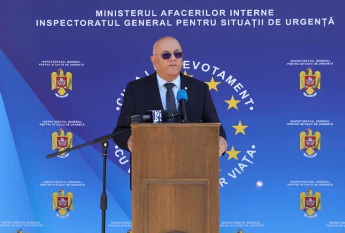 Alertă în județul Tulcea. Arafat: „Există risc de explozie pe o rază de 4,5– 5 kilometri”