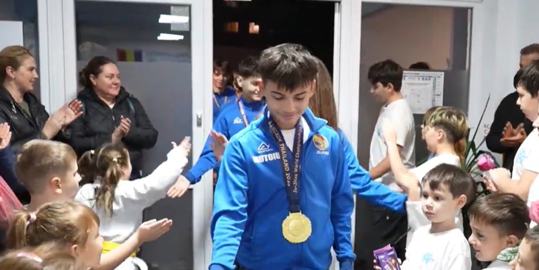 Tinerii sportivi din Constanța cuceresc podiumul la Ju-Jitsu: aur, argint și bronz la Campionatul Mondial