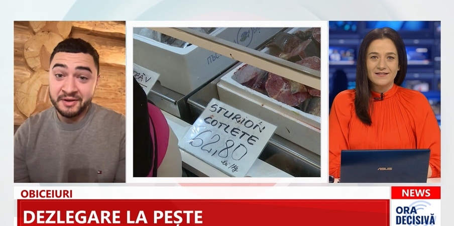 Prima zi de dezlegare la pește din Postul Crăciunului: oamenii au luat cu asalt piețele. Pescarul Petre Drăgoi a povestit la DOTTO TV ce au cumpărat constănțenii