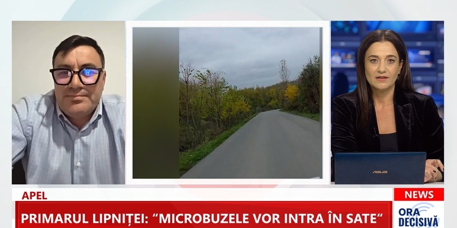 Semnalul de alarmă tras de DOTTO TV a ajuns la autorități! Microbuzele vor intra în satele Coslugea și Canlia: primarul Lipniței explică ce urmează