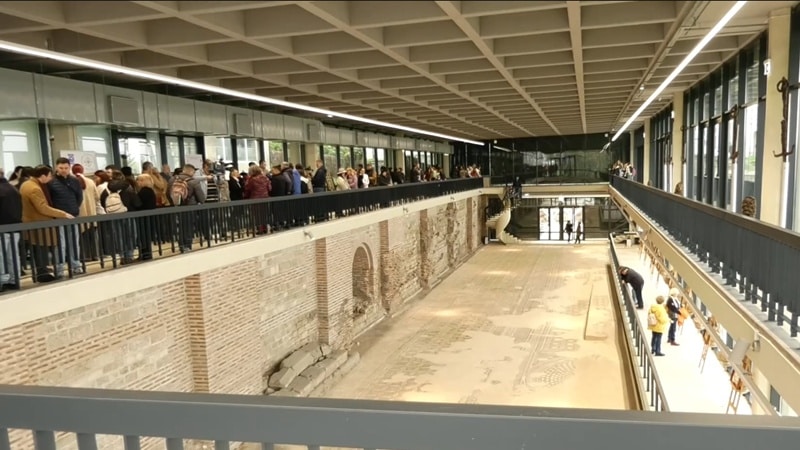 Comoara Tomisului, din nou accesibilă! Edificiul Roman cu Mozaic și-a redeschis porțile, chiar de Ziua Dobrogei