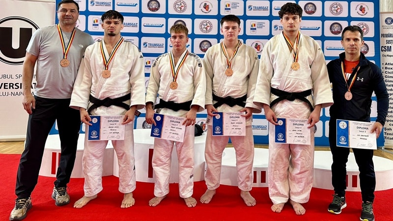 Medalii de argint și de bronz pentru judoka de la CSM Constanța
