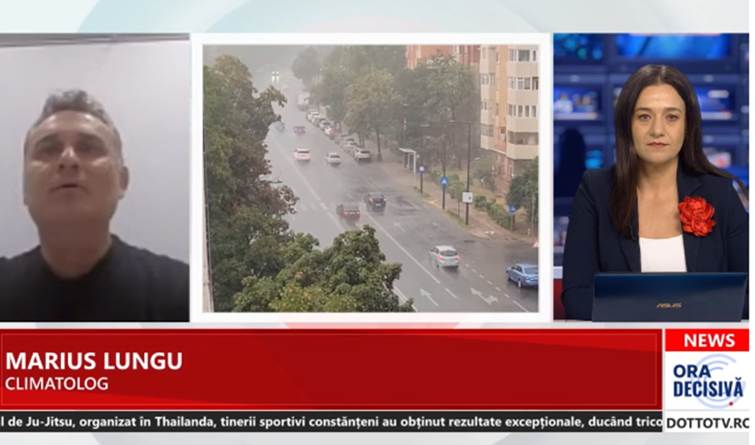 Vremea se răcește brusc în județul Constanța! Climatologul Marius Lungu povestește la DOTTO TV ce temperaturi și fenomene ne așteaptă în următoarele zile