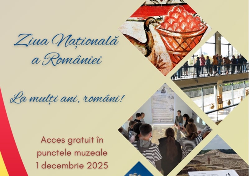 Ziua Națională a României – acces gratuit în toate punctele muzeale ale MINA Constanța