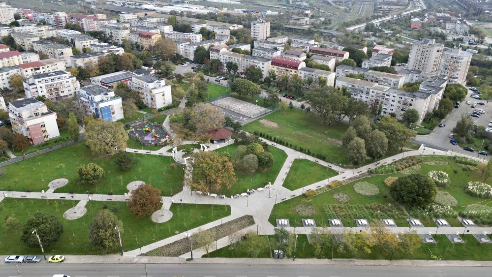 Parcul din Poarta 6, transformat după lucrările de reabilitare și modernizare