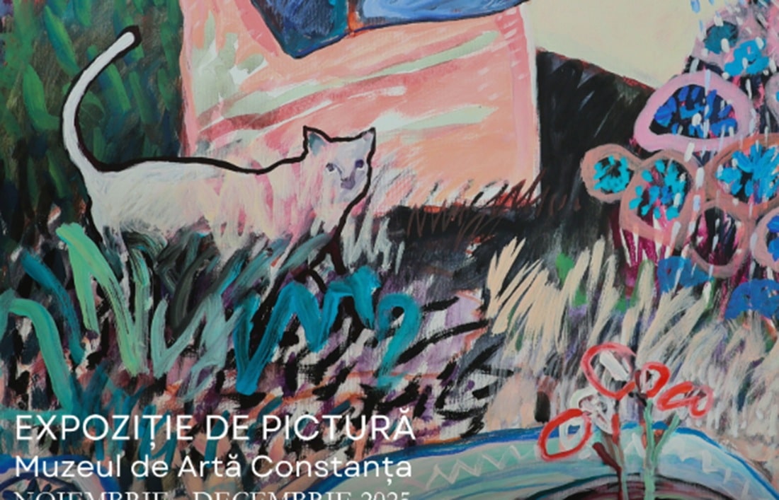 Vernisajul expoziției de pictură „Călătoria”, la Muzeul de Artă Constanța. Lucrări semnate de artista Mirela Dimcea: „Pictează locul unde omul se întâlnește cu infinitul”