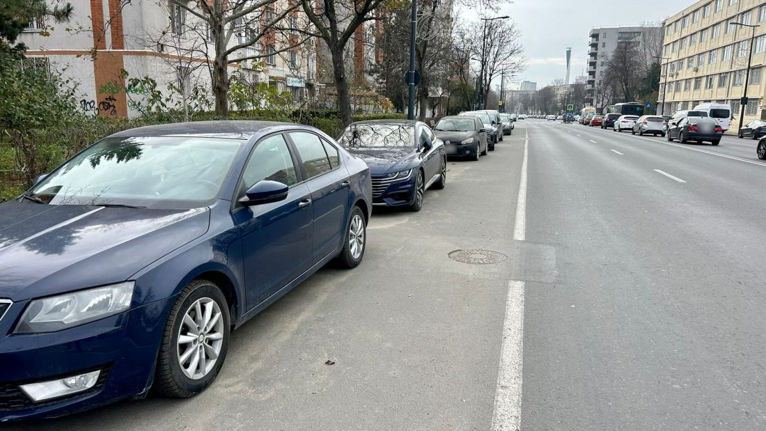 Noi benzi unice de circulație pentru transportul public vor fi amenajate pe bulevardul 1 Mai
