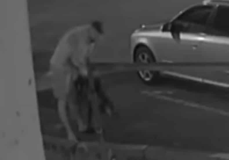 IMAGINI CU PUTERNIC IMPACT EMOȚIONAL. Cruzime fără limite a unui bărbat din Năvodari: un câine geme de durere după ce este trântit de asfalt și strâns de gât
