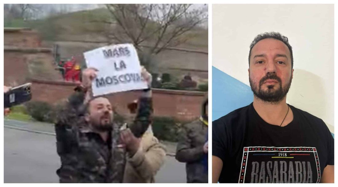 Scandal la mitingul lui Călin Georgescu de la Alba Iulia. Un bărbat i-a strigat „Marș la Moscova!” și susține că a fost bătut
