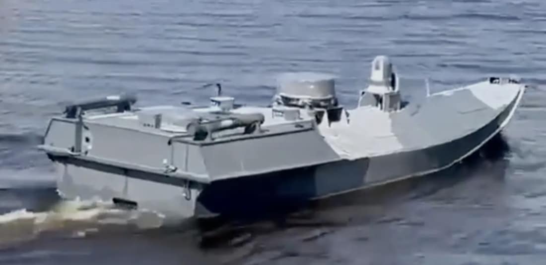 Alertă în Marea Neagră la 36 de mile marine est de Constanța!  A fost găsită o dronă navală încărcată cu explozibil