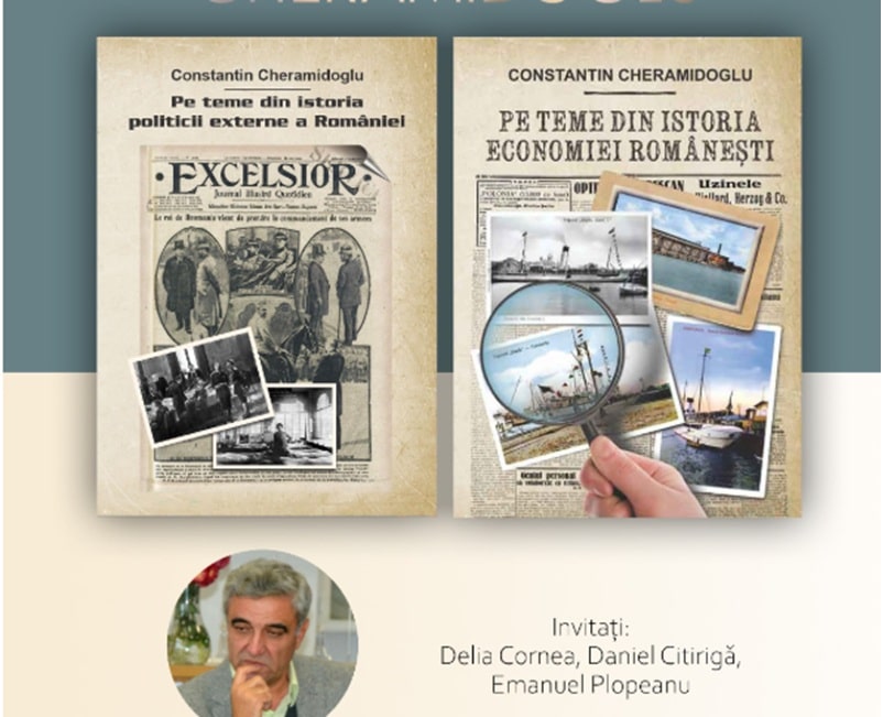 Istorie, politică externă și economie. Dublă lansare de carte la Muzeul de Istorie Națională și Arheologie Constanța