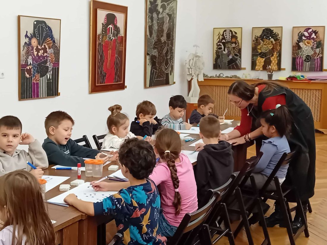 Fereastra Magică spre Generozitate: Copiii descoperă spiritul lui Moș Nicolae la Muzeul de Artă Constanța