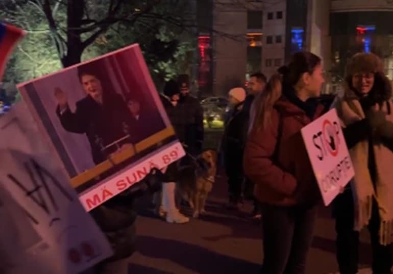 Protest la Constanța după „Justiție capturată”: „Vrem justiție, nu corupție”