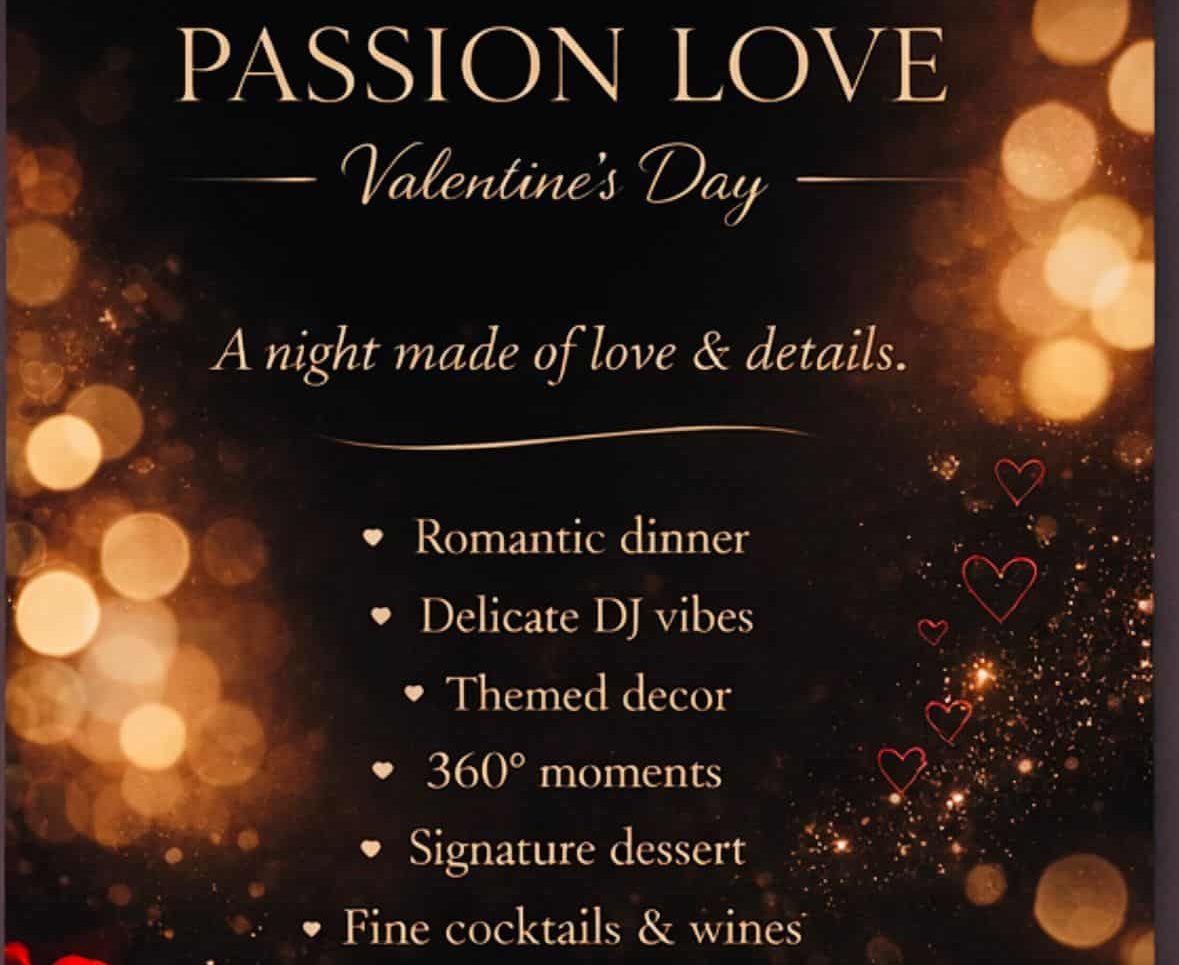 Destinație exclusivistă pentru Valentine’s Day: Seară  „Passion Love” la Mandala Events