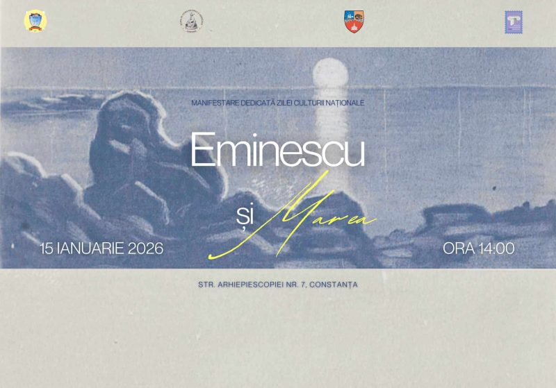 Ziua Culturii Naționale, la Muzeul de Istorie Constanța. Reflecții culturale la țărmul pontic: „Eminescu și Marea”