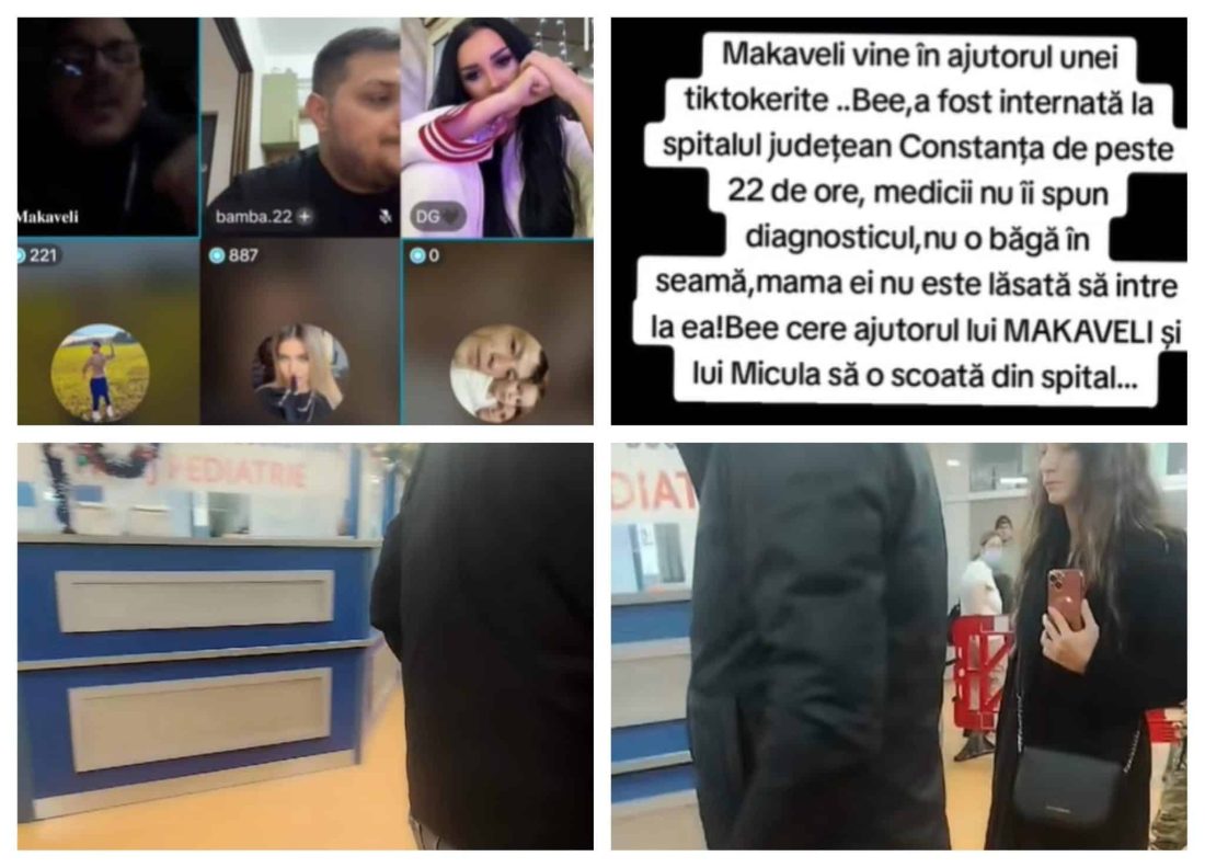 „Copilul meu striga că moare și nimeni nu o băga în seamă”. Scandal în Urgențe la Spitalul Județean Constanța cu Maria Saioc și Makaveli după un apel pe TIK TOK, au intervenit polițiștii