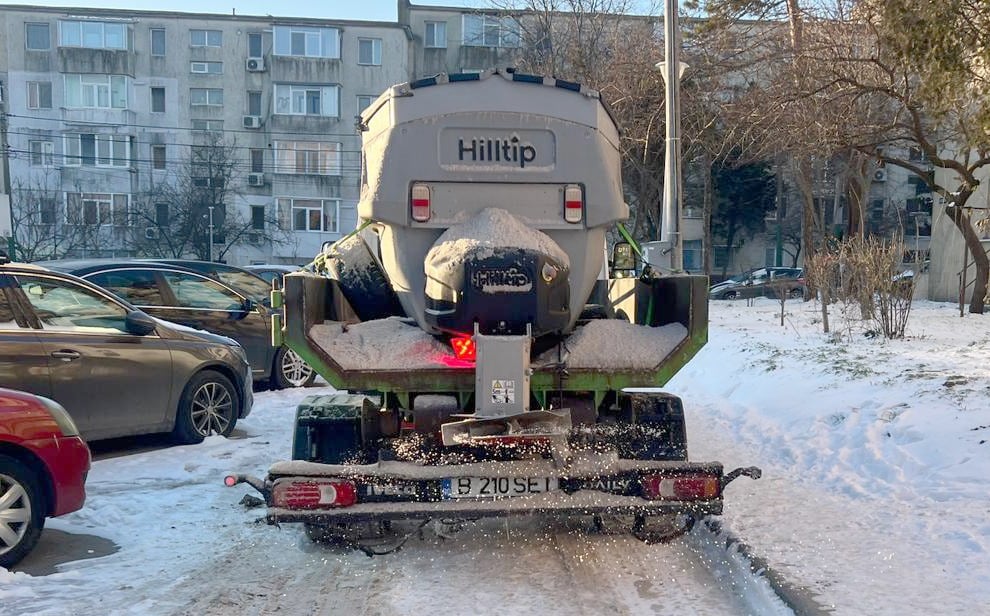 Primăria Constanța: Intervențiile pentru deszăpezire continuă în municipiu
