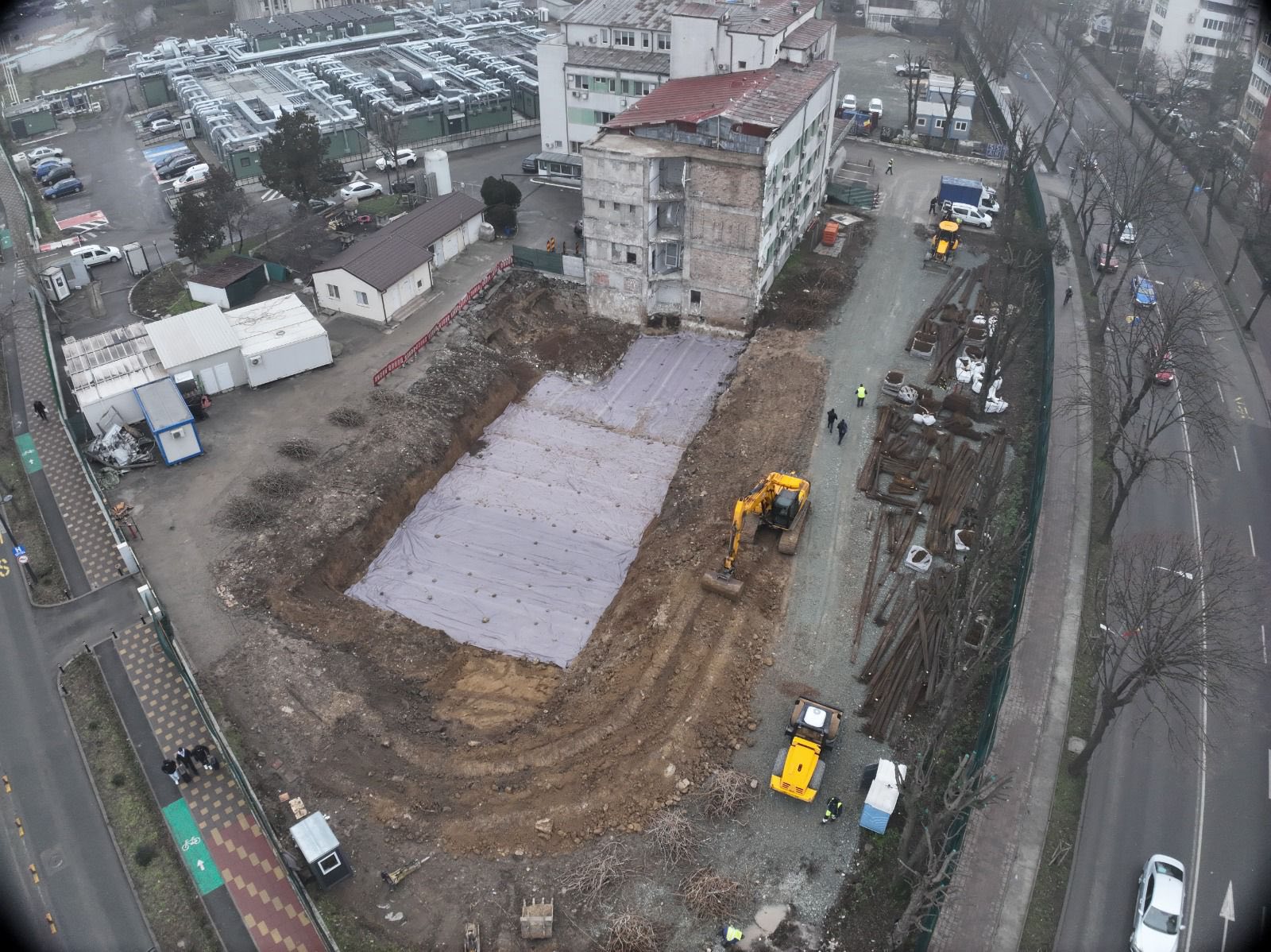 Continuă lucrările de modernizare și consolidare la Spitalul Clinic de Boli Infecțioase Constanța. Pacienții vor fi relocați temporar