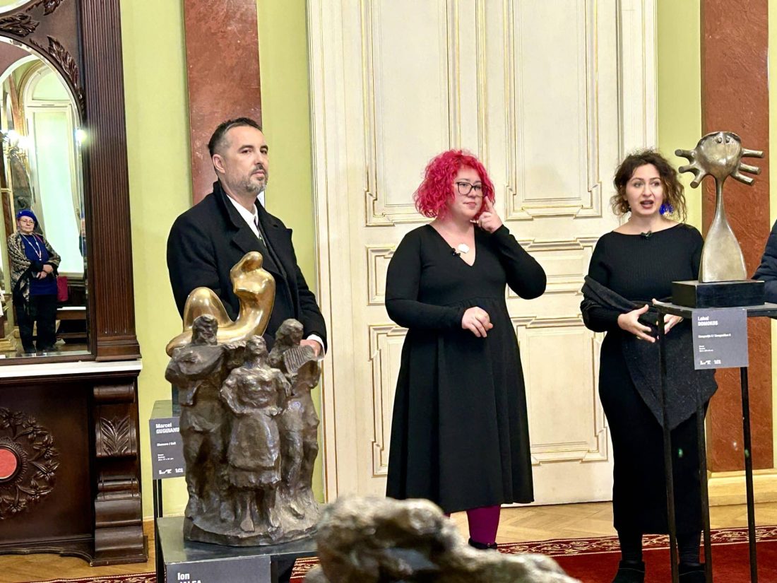 Muzeul de Artă Constanța a organizat la Muzeul Unirii din Iași un vernisaj dedicat sculpturii românești