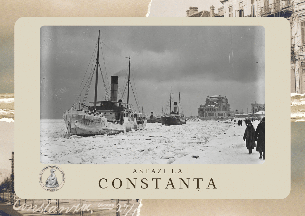 „Astăzi la Constanța”, calendar istoric MINAC. 4 februarie – Marele îngheț din 1929, mărturiile lui Ovidius și portretul unui academician