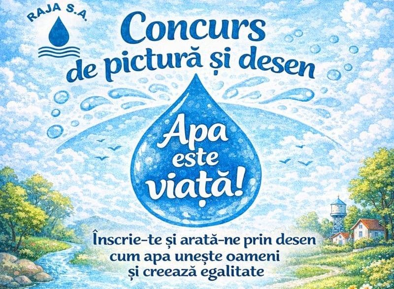 Concursul „Apa este viață!” – 2026 continuă