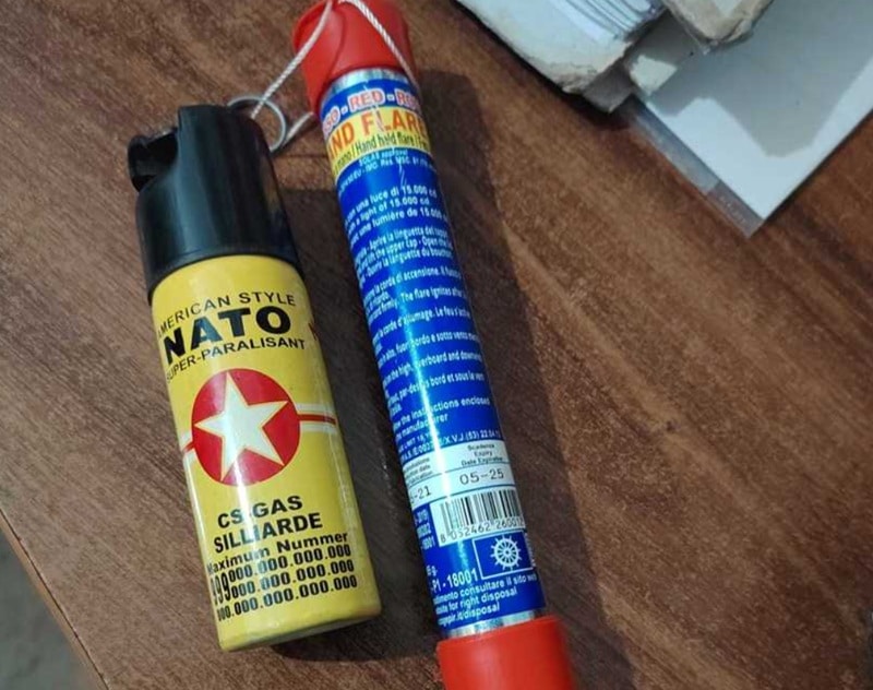 Materiale pirotehnice descoperite înainte de meciul Farul – Dinamo. Jandarmii au intervenit în timpul partidei