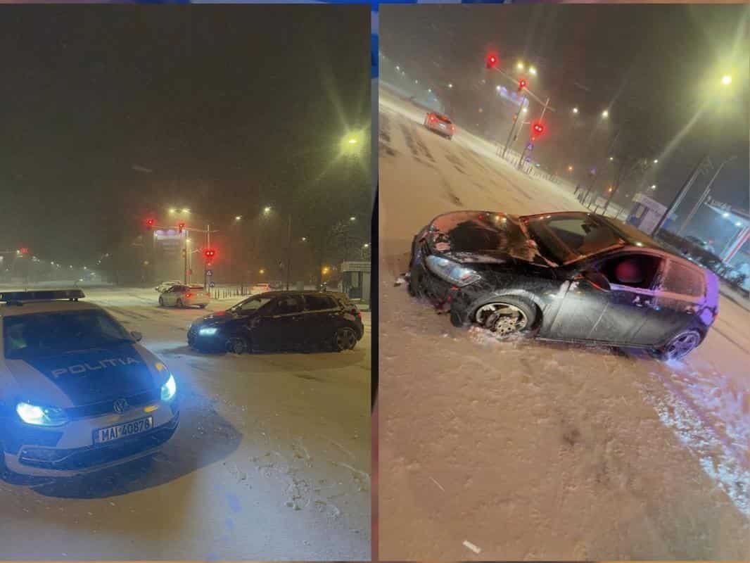 Tânăr de 22 de ani, prins băut la volan după ce a provocat un accident pe Soveja