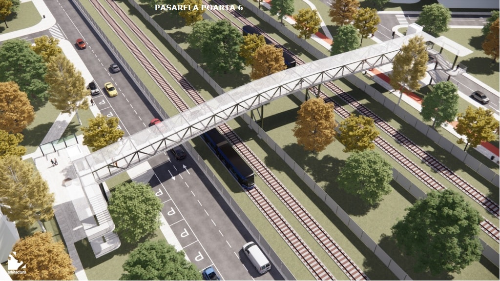 A fost semnat contractul pentru pasarela pietonală dintre Faleză Sud – Poarta 6 și Km 4-5