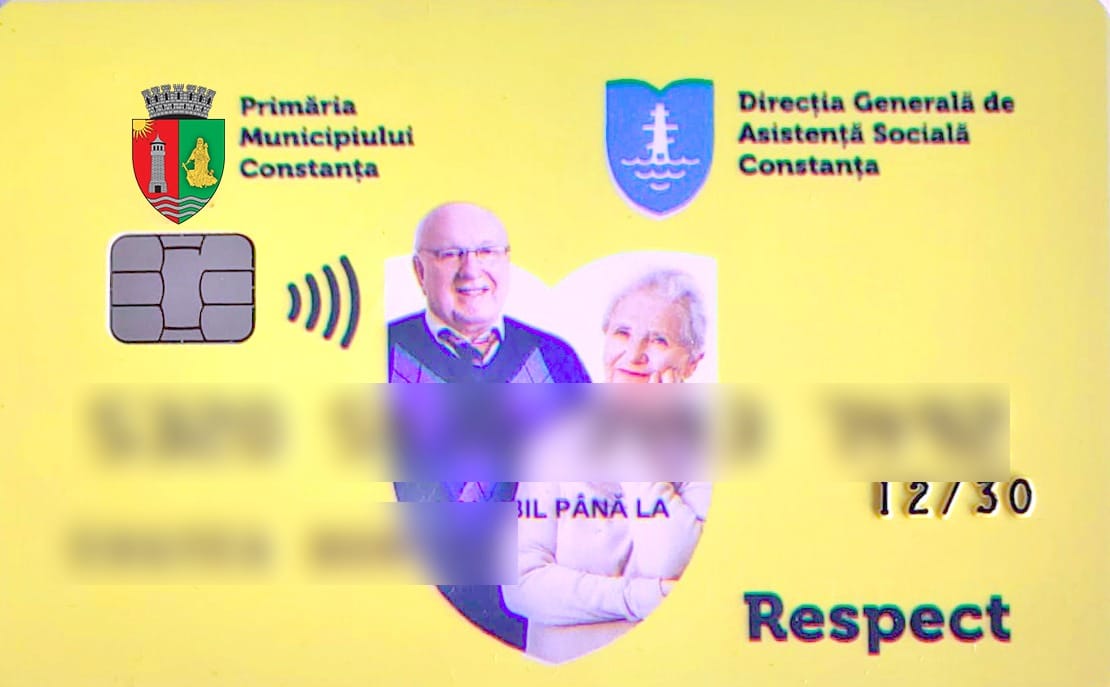 Programul „RESPECT” 2026: Primăria Constanța anunță distribuirea noilor carduri