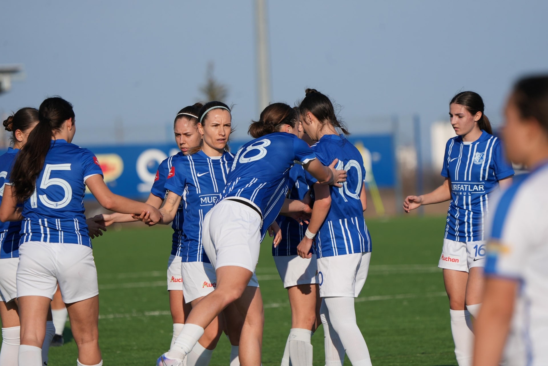 Farul feminin, debut de forță în Cupa României: 8-0 cu Tâmpa Brașov