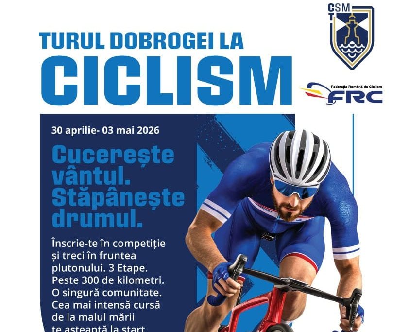 „Turul Dobrogei” revine după șapte ani. Peste 200 de cicliști așteptați la competiția din mai