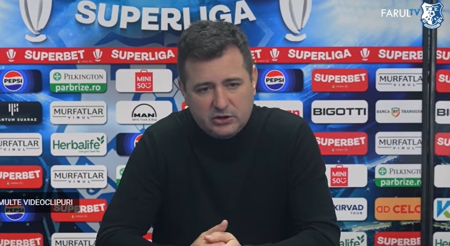 Farul Constanța, învinsă de echipa CFR Cluj. Ianis Zicu critică arbitrajul: Am fost dezavantajați de două decizii de arbitraj