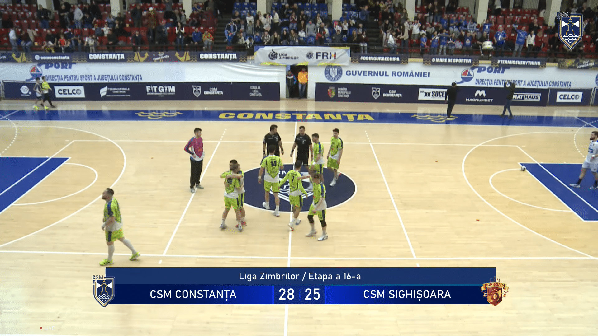 Victorie mare pentru CSM Constanța în Liga Zimbrilor!