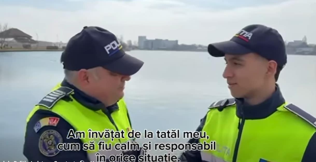 Două generații, aceeași misiune: tată și fiu în slujba comunității – povestea prezentată de IPJ Constanța la 204 ani de la înființarea Poliției Române