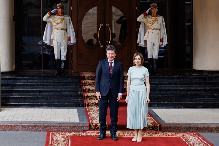 Maia Sandu vrea unirea cu România, pentru accelerarea aderării la UE. Nicușor Dan: România este pregătită în orice moment