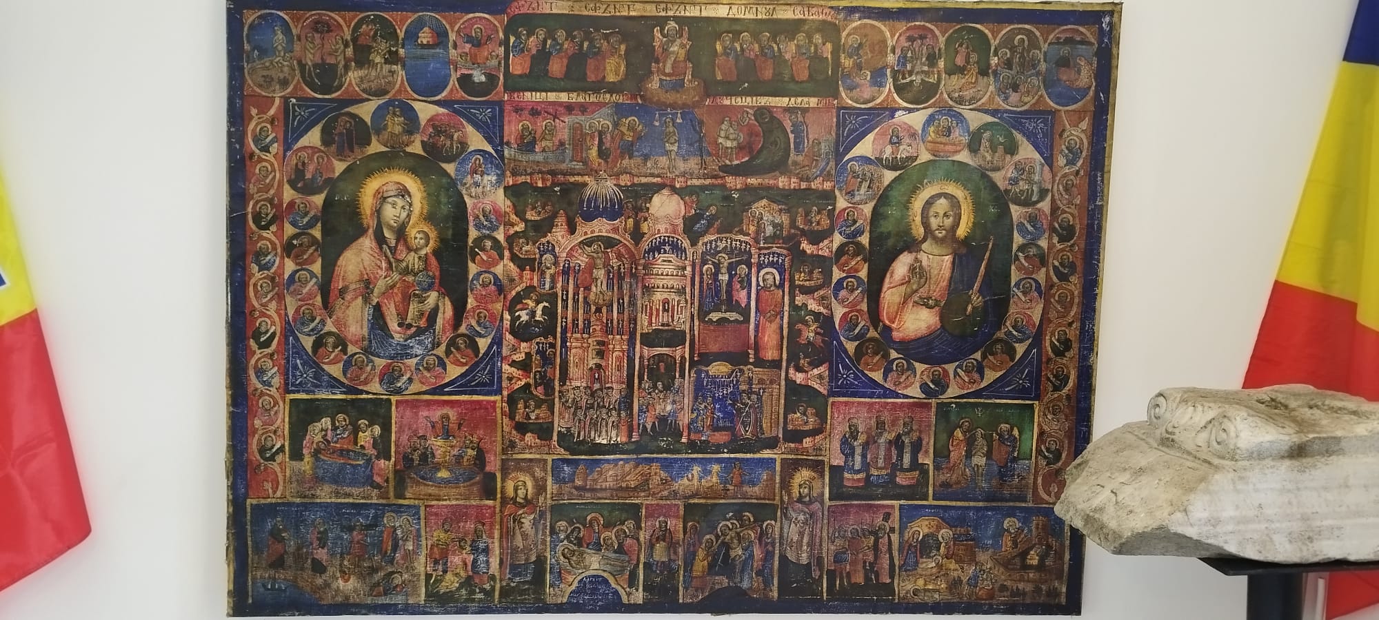 Vestigii creștine din patrimoniului Muzeului de Istorie Națională și Arheologie Constanța, expuse la Mănăstirea Dervent