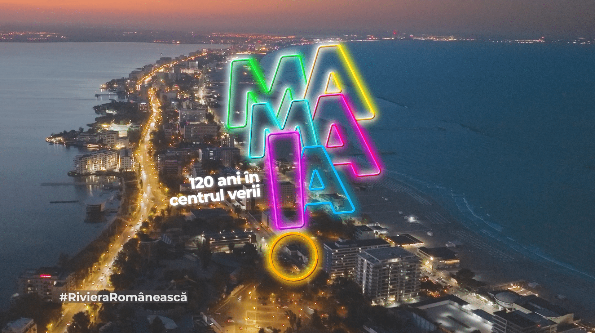 Astăzi se lansează oficial campania aniversară „Mamaia: de 120 de ani, în centrul verii noastre”