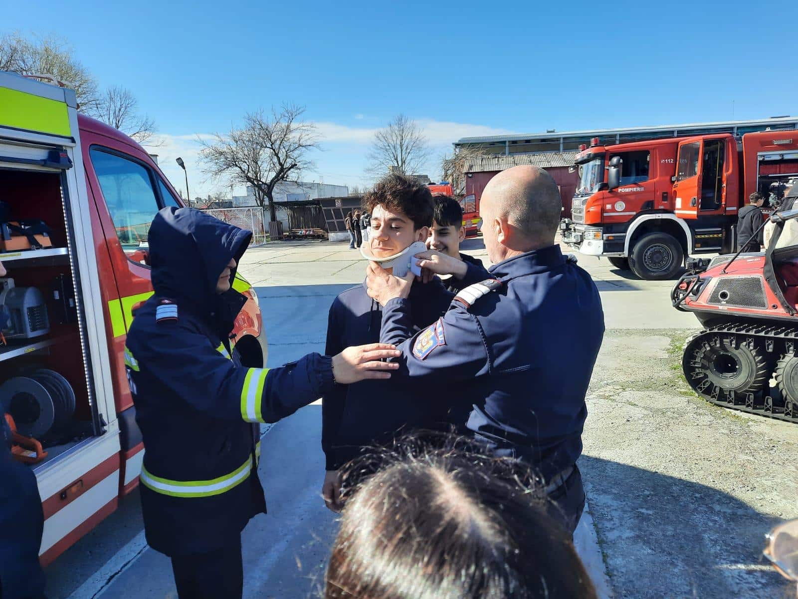 Peste 2.000 de elevi au învățat despre siguranță și intervenții de urgență la ISU Dobrogea