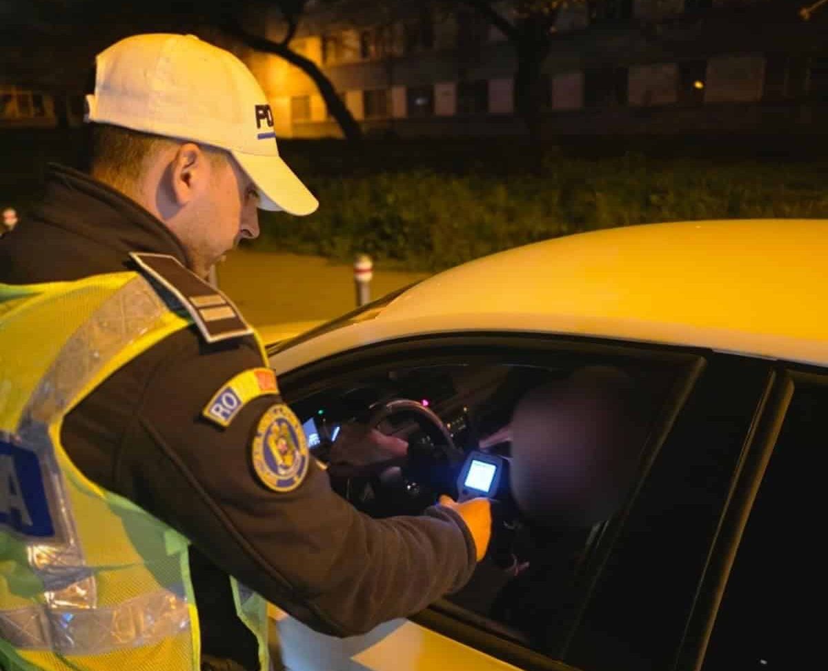 Acțiune de amploare a polițiștilor constănțeni. 6 permise reținute pentru alcool