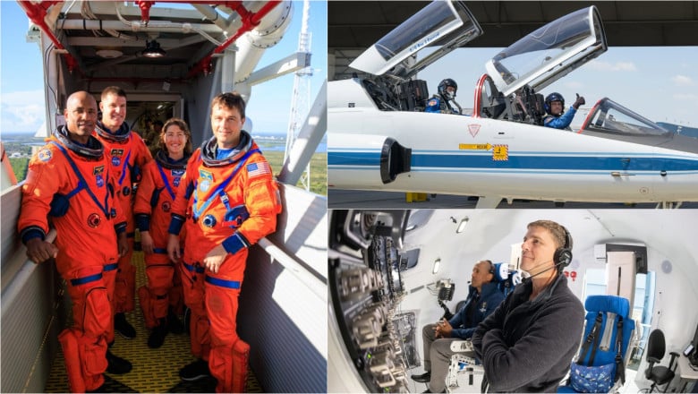 Cei patru astronauţi ai misiunii Artemis 2 vor observa Luna direct. Se vor folosi… de propriii ochi