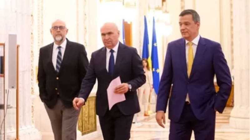 Moțiunea PSD–AUR a fost depusă în Parlament. Guvernul Ilie Bolojan, în pericol de demitere
